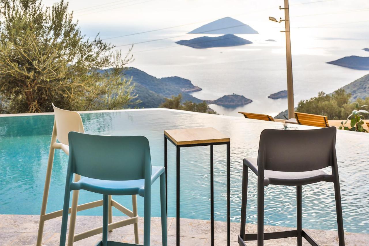 14 Premium Villas With Openair Restaurant&Tennis Court In Nature - Notos Club Kaş Exteriör bild