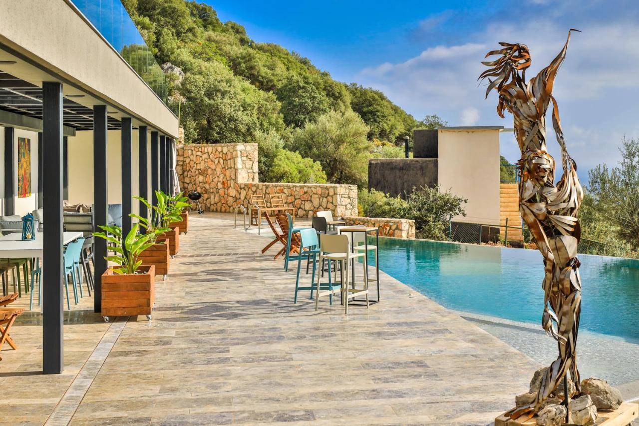 14 Premium Villas With Openair Restaurant&Tennis Court In Nature - Notos Club Kaş Exteriör bild