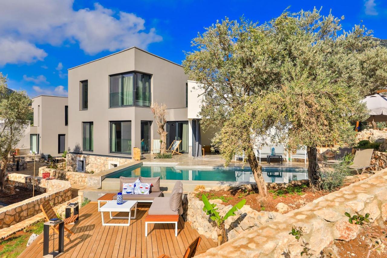 14 Premium Villas With Openair Restaurant&Tennis Court In Nature - Notos Club Kaş Exteriör bild