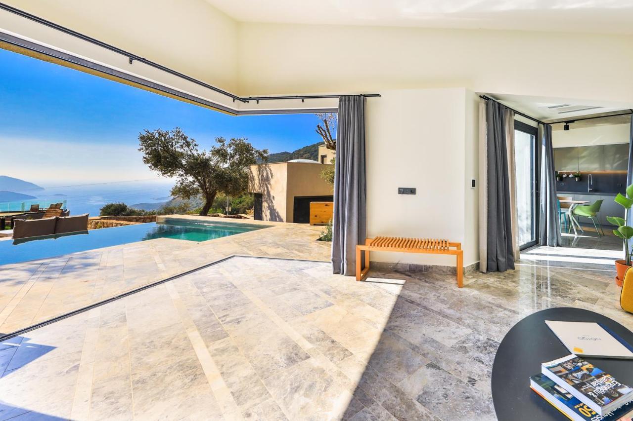 14 Premium Villas With Openair Restaurant&Tennis Court In Nature - Notos Club Kaş Exteriör bild