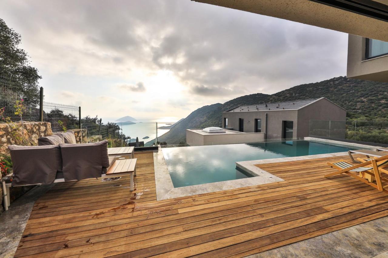 14 Premium Villas With Openair Restaurant&Tennis Court In Nature - Notos Club Kaş Exteriör bild