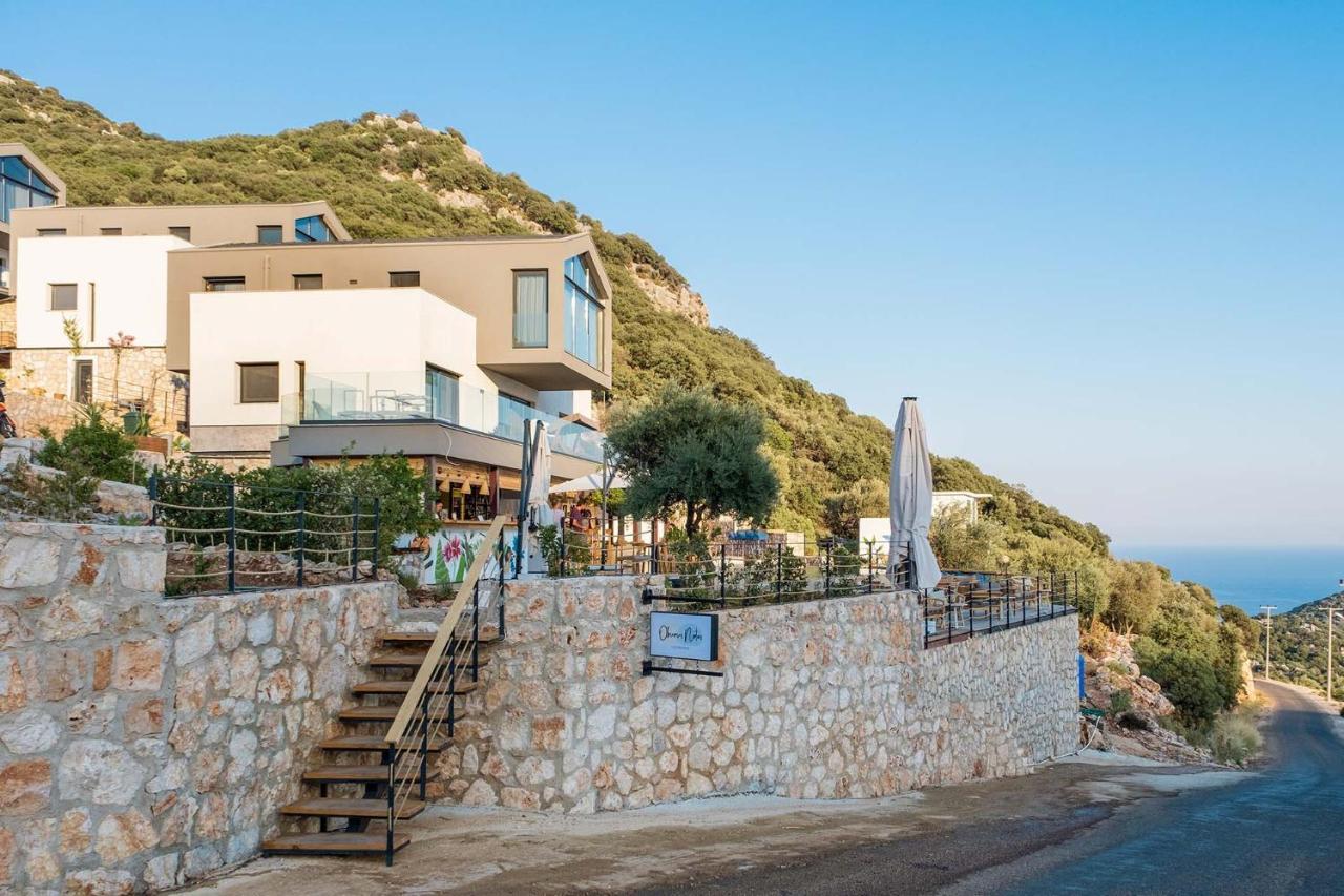 14 Premium Villas With Openair Restaurant&Tennis Court In Nature - Notos Club Kaş Exteriör bild