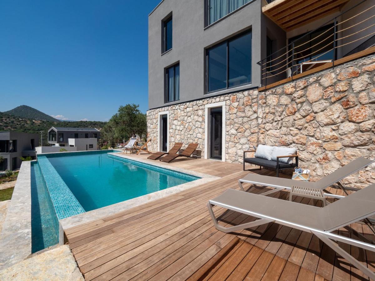14 Premium Villas With Openair Restaurant&Tennis Court In Nature - Notos Club Kaş Exteriör bild