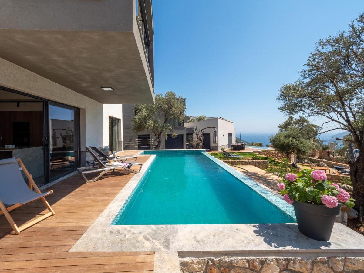 14 Premium Villas With Openair Restaurant&Tennis Court In Nature - Notos Club Kaş Exteriör bild