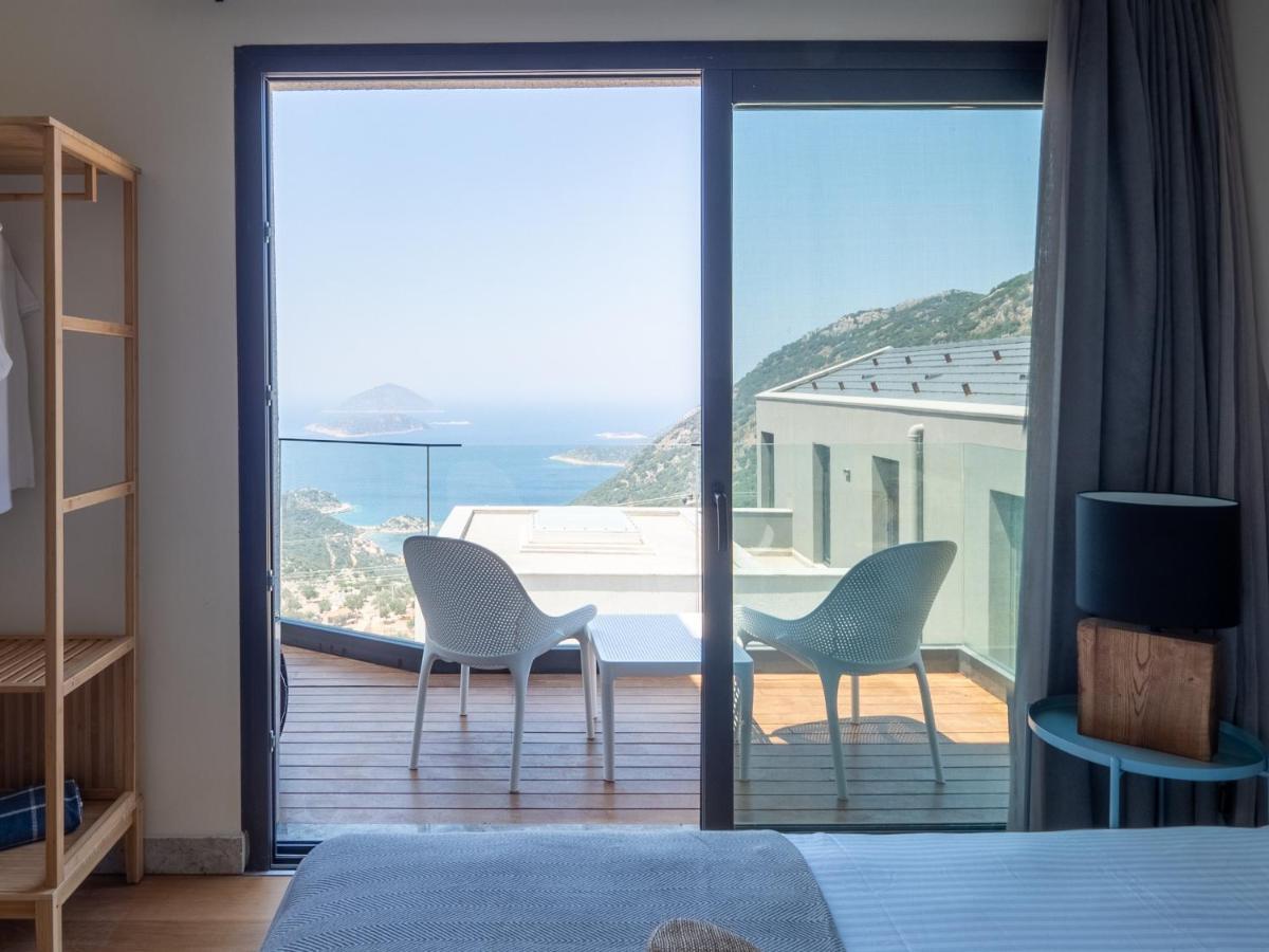14 Premium Villas With Openair Restaurant&Tennis Court In Nature - Notos Club Kaş Exteriör bild